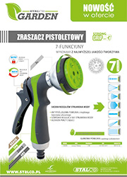 Stalco Garden - Zraszacz pistoletowy 7-funkcyjny