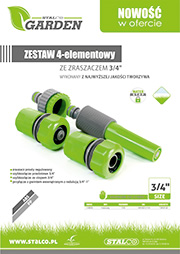 Stalco Garden - Zestaw 4 elementowy 3/4"