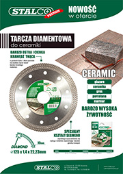 Stalco Premium - Tarcza diamentowa do ceramiki