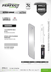 Stalco Perfect Powermax - ostrza łamane 18mm Silver