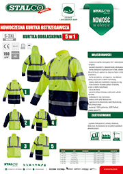 Stalco Premium - kurtka odblaskowa 5w1