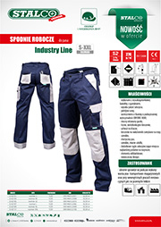 Stalco Premium - spodnie do pasa industry line