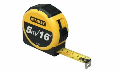 Tape ruler Stanley Tylon metric/imperial