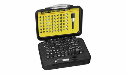 1/4" 61 piece bit set
