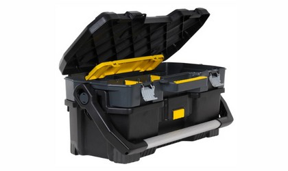 Toolbox with power-tools place