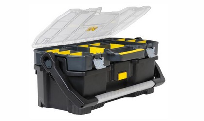 Toolbox with organizer
