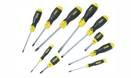 CushionGrip screwdrivers 10 piece set (Fl+Pz)