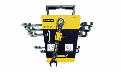 Ratchet combination wrenches set
