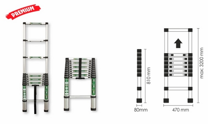 Telescopic ladder