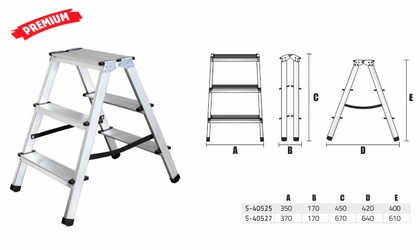 Sided domestic ladder 15kg