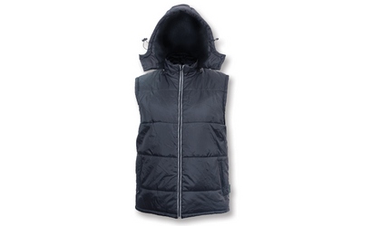 Body warmer with hood