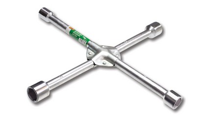 Wheel nut wrench