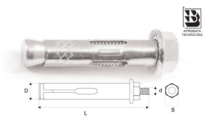 LSI steel anchor bolt