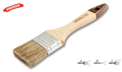 Flat paintbrush Wood