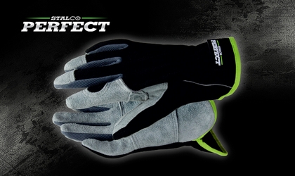 Leather gloves Skin Comfort Grip