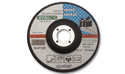 Grinding disc for metal