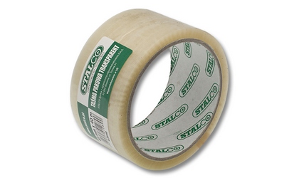 Transparent packing tape