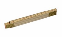 Wooden folding rule