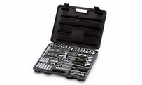 Socket set 1/2" + 1/4" + 3/8"