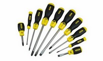 CushionGrip screwdrivers 10 piece set (Fl+Ph)