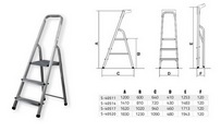 Domestic ladder 120kg