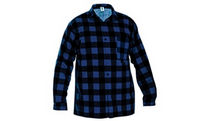 Flannel shirt - blue