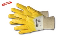 Nitrile-coated cotton gloves S-Light N