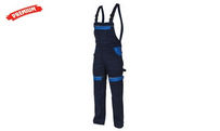 Trousers with braces - navy blue