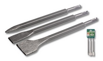 Concrete chisel set