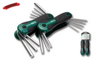 Set of TORX and HEX wrenches